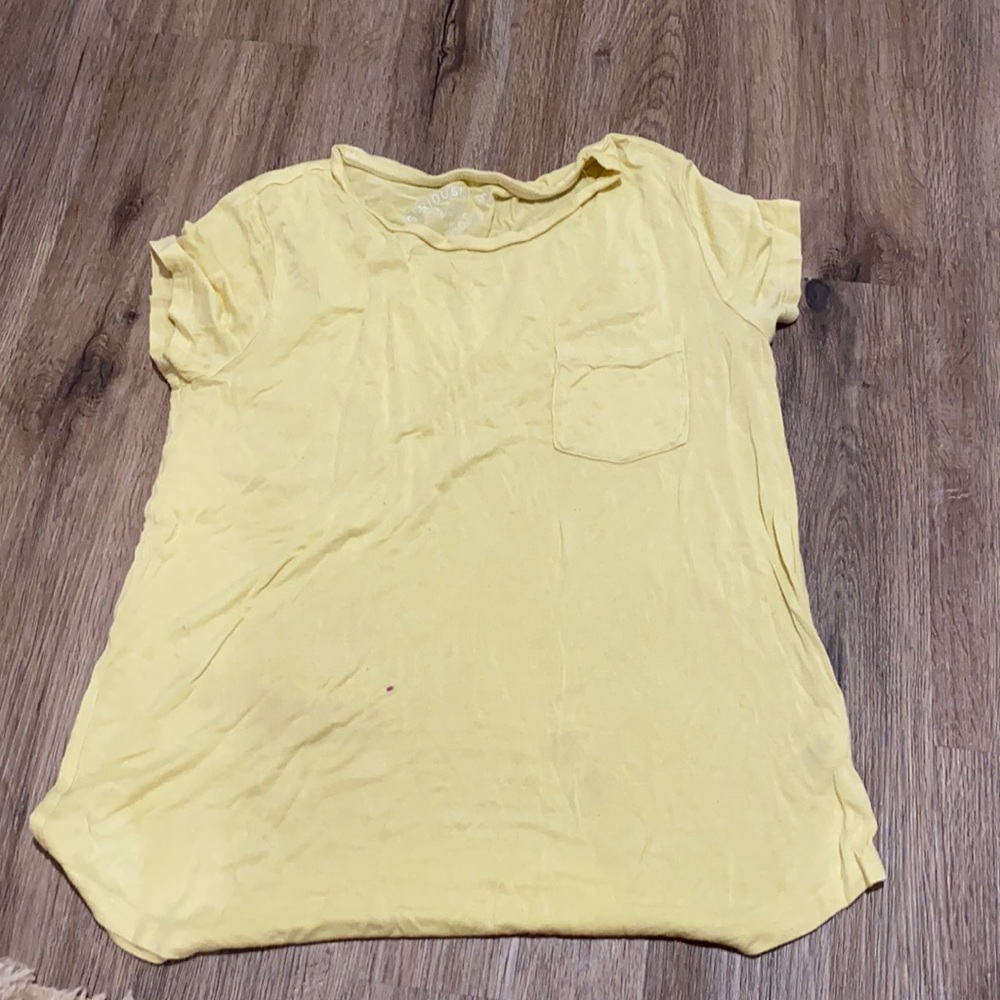 Yellow shirt